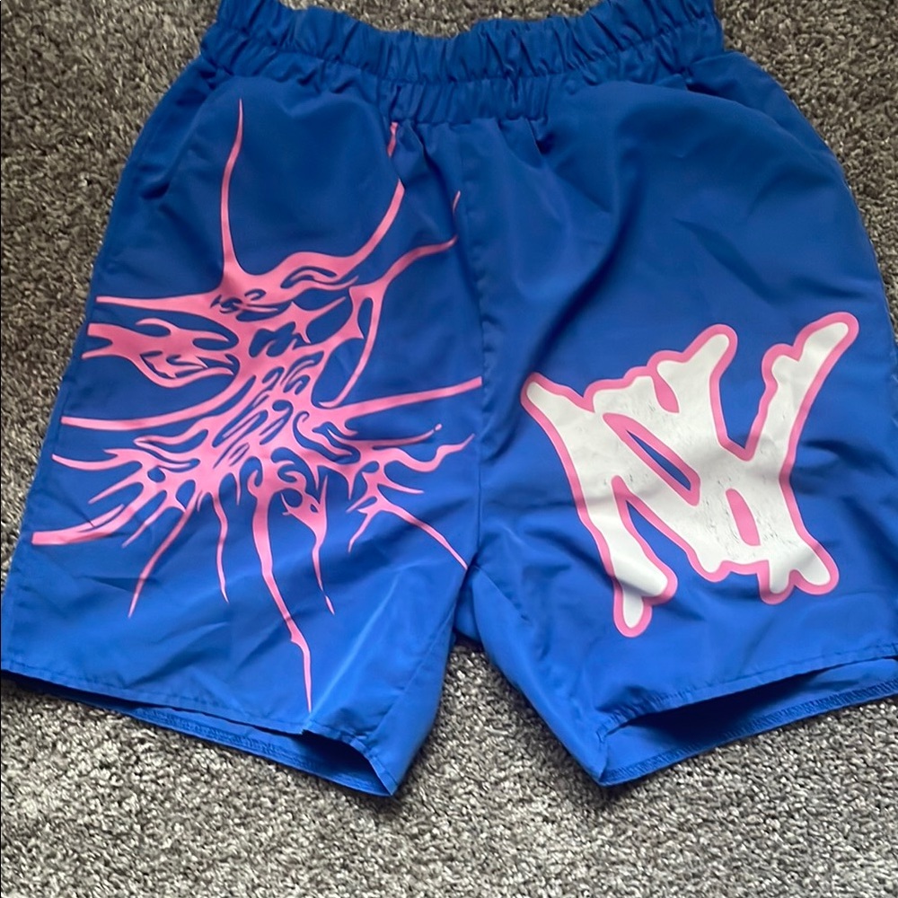 ROMWE Blue Casual Shorts